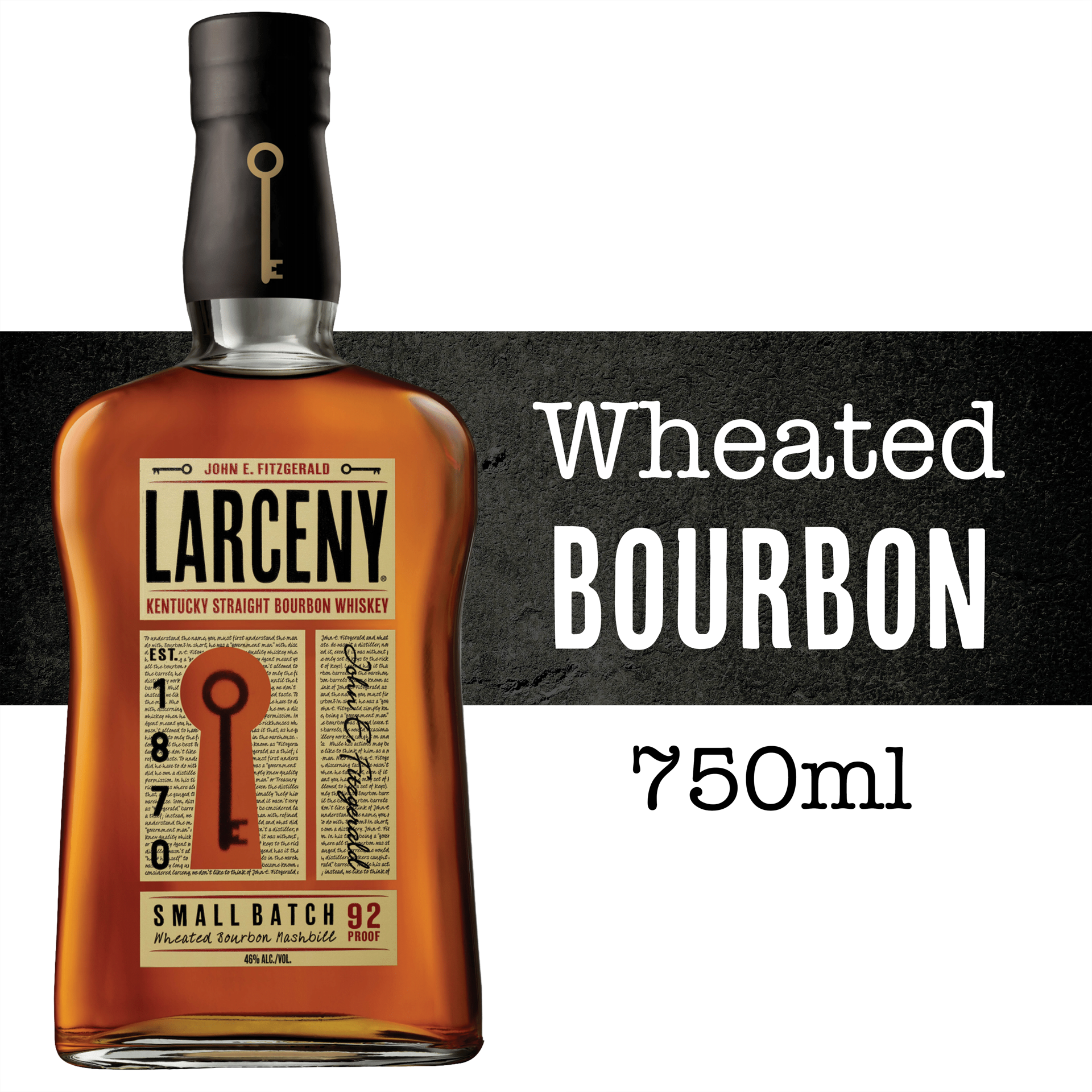 slide 2 of 3, Larceny Bourbon, 750 ml