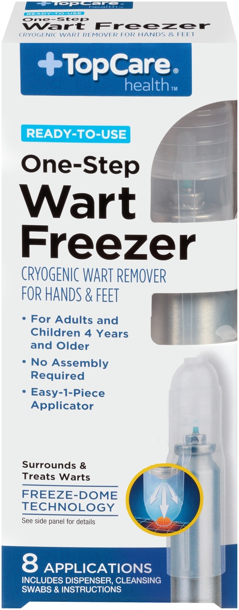 slide 1 of 1, TopCare Wart Freezer, One-Step, 8 ct