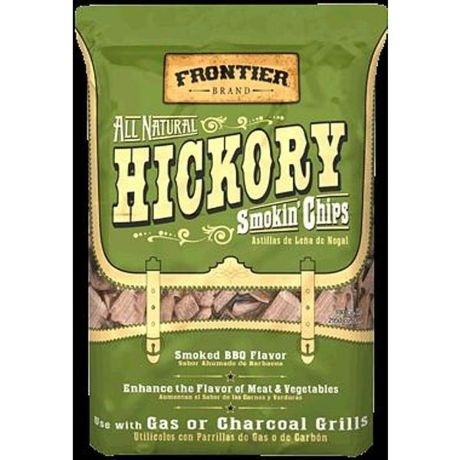 slide 1 of 1, Frontier Hickory Smoking Chips, 2.25 lb
