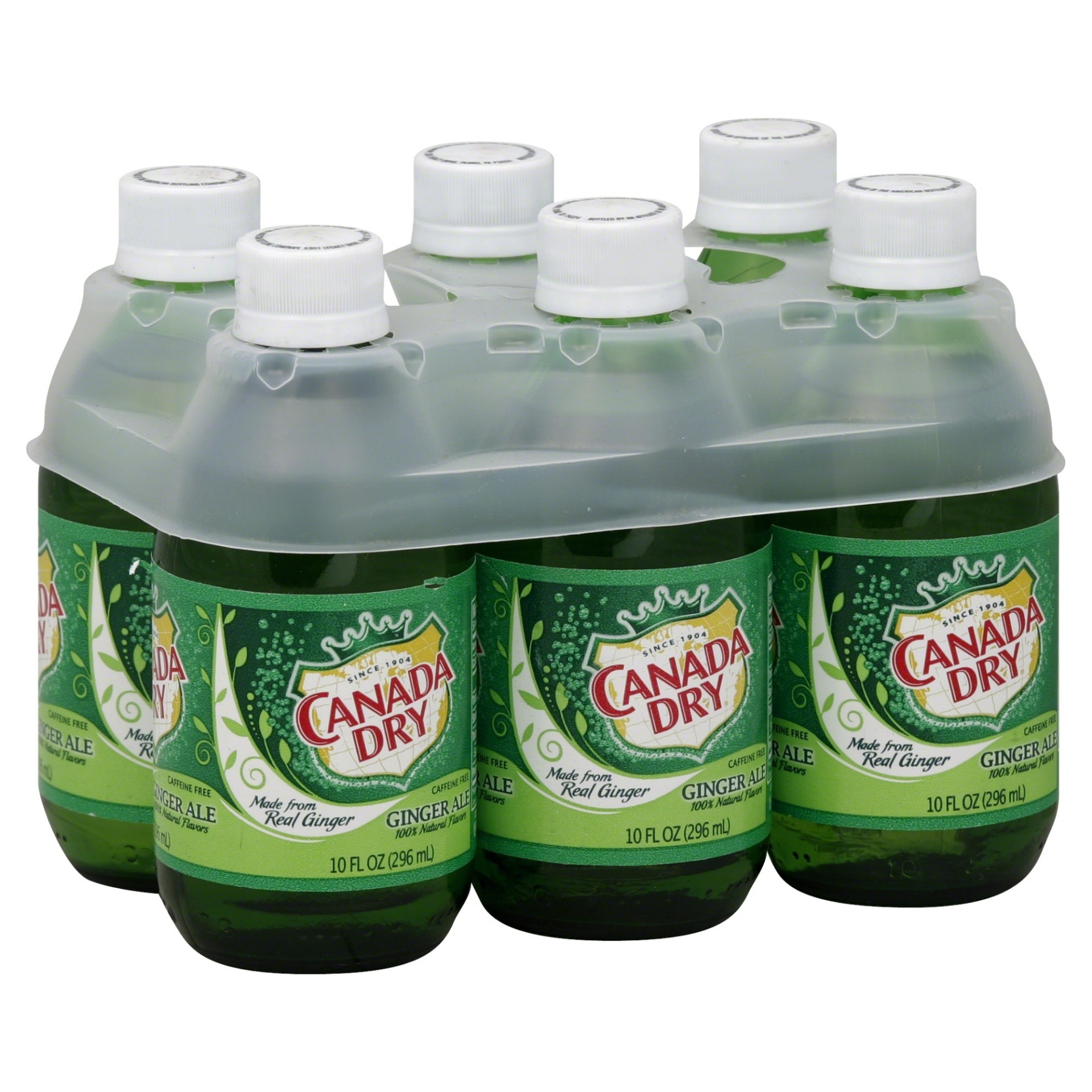 slide 1 of 3, Canada Dry Ginger Ale Bottles, 6 ct; 10 fl oz