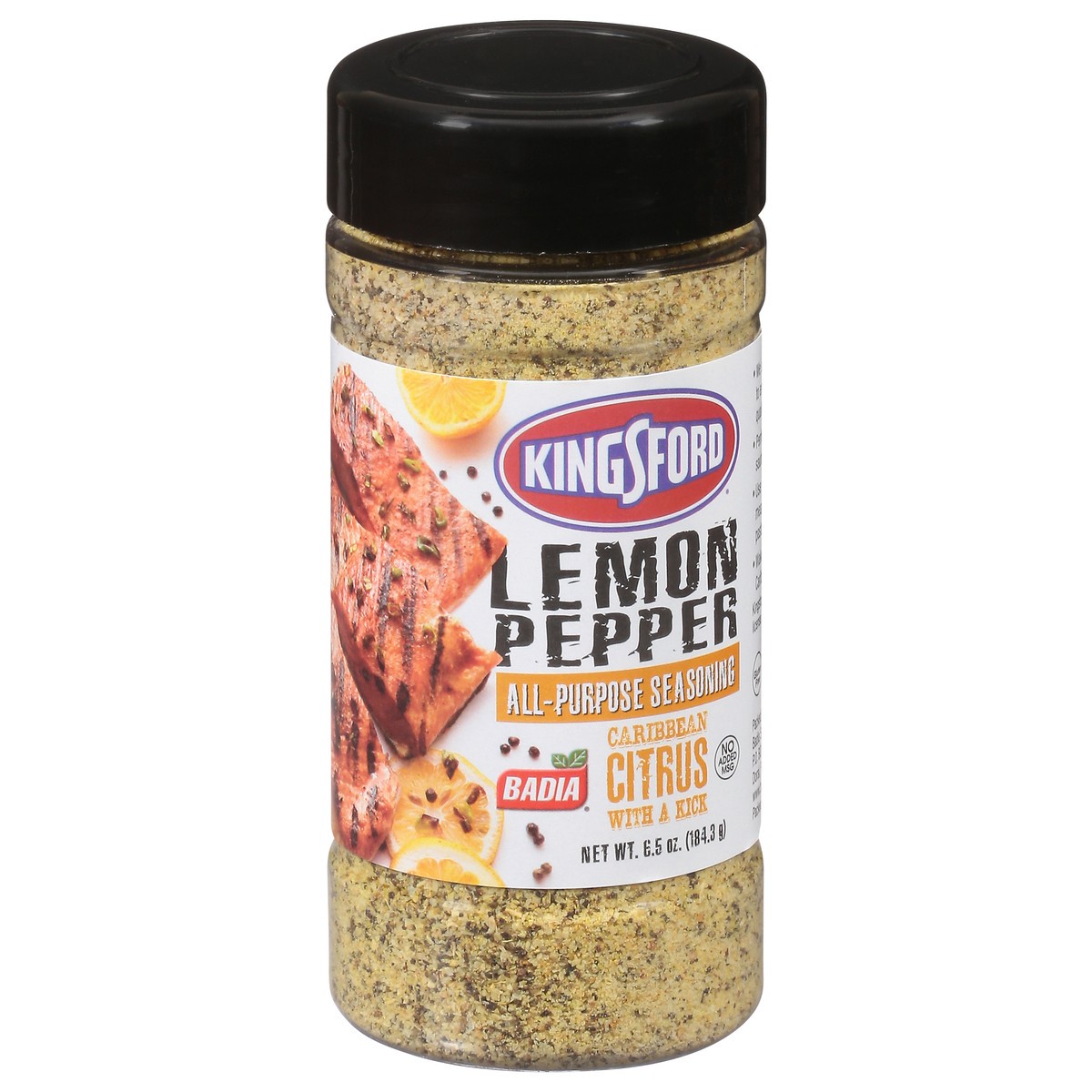 slide 5 of 9, Kingsford Badia Lemon Pepper, 6.5 oz