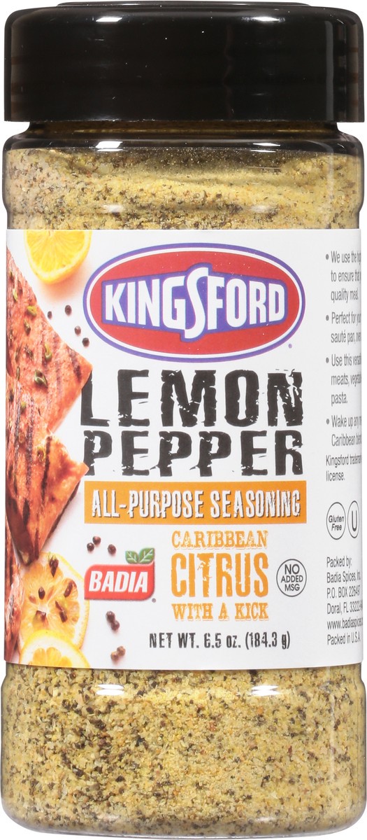 slide 3 of 9, Kingsford Badia Lemon Pepper, 6.5 oz