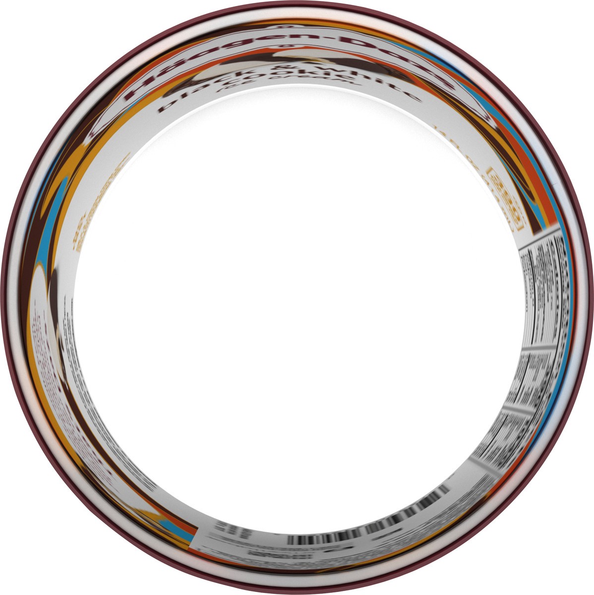 slide 7 of 9, Häagen-Dazs Ice Cream Black & White Cookie, 14 oz