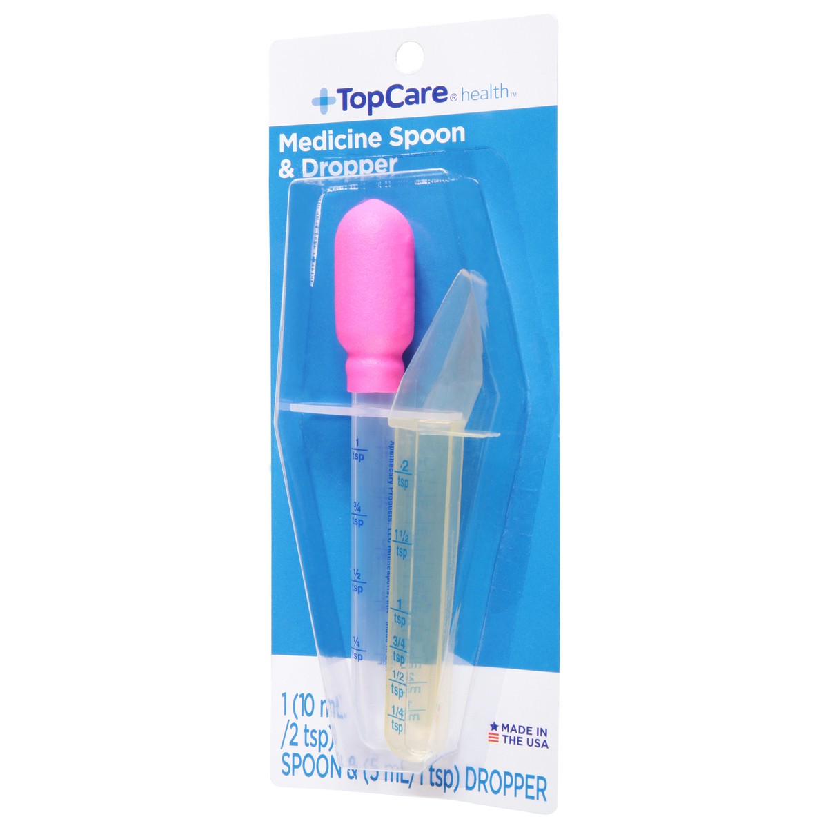 slide 2 of 9, TopCare Medicine Dropper/Spoon, 1 ct