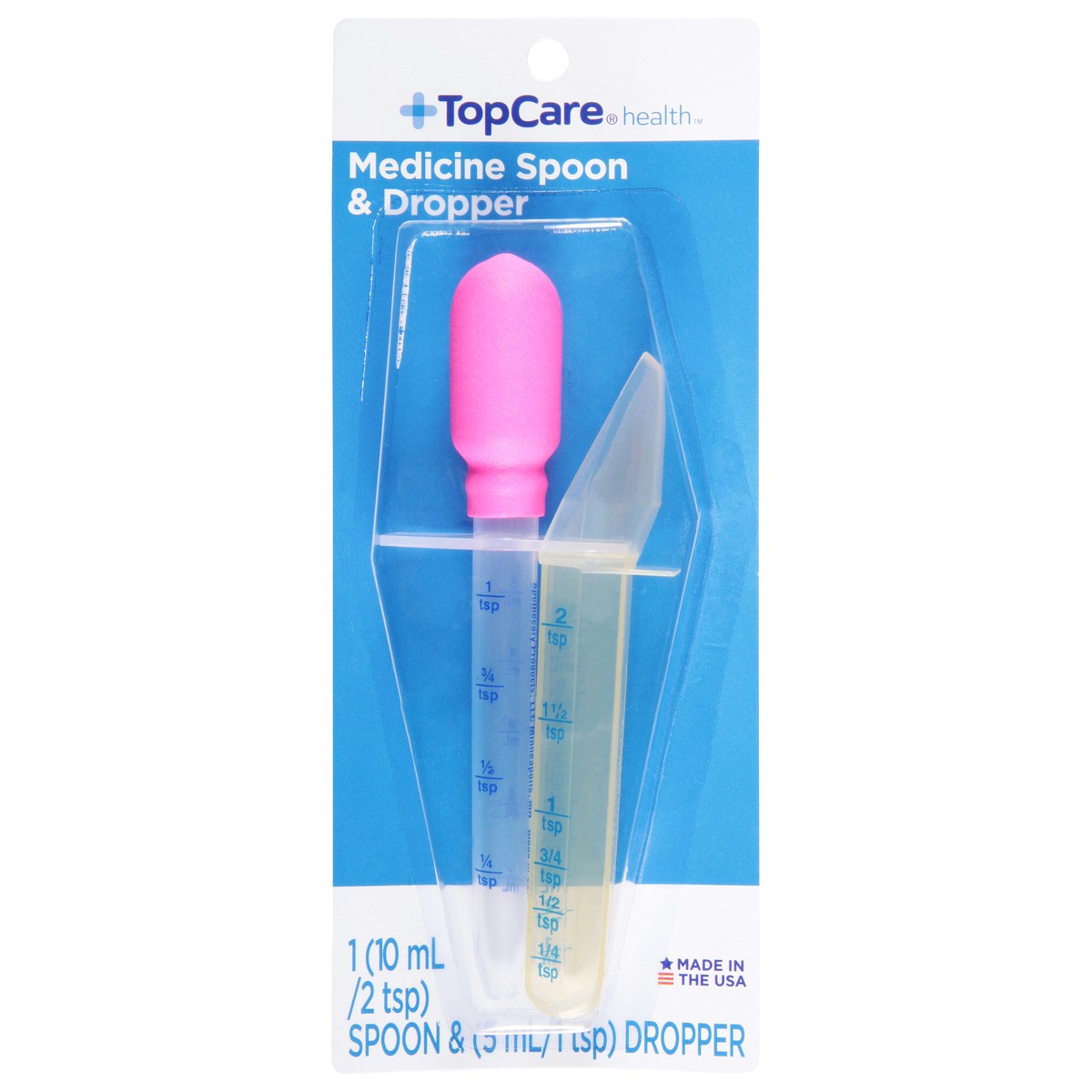 slide 1 of 9, TopCare Medicine Dropper/Spoon, 1 ct