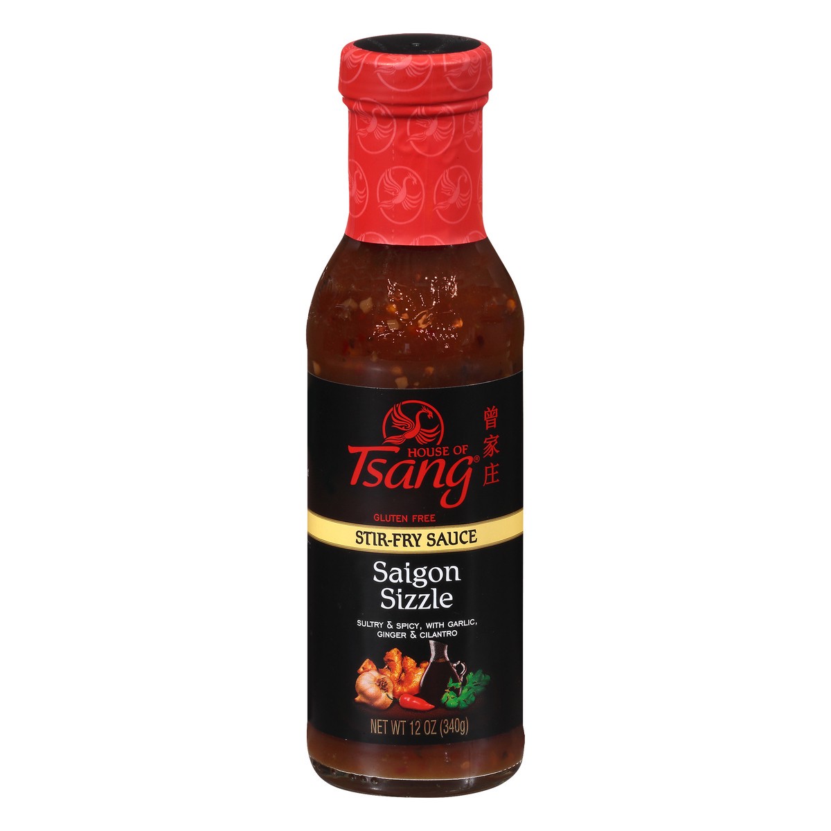 slide 1 of 13, House of Tsang Saigon Sizzle Stir-Fry Sauce 12 oz, 12 oz