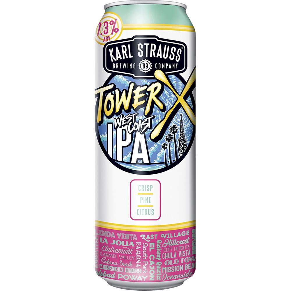 slide 1 of 1, Karl Strauss Brewing Company Karl Strauss Tower X, 19 oz