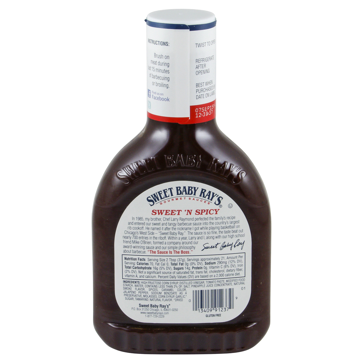 slide 2 of 4, Sweet Baby Ray's Sweet'n Spicy Barbecue Sauce, 28 oz
