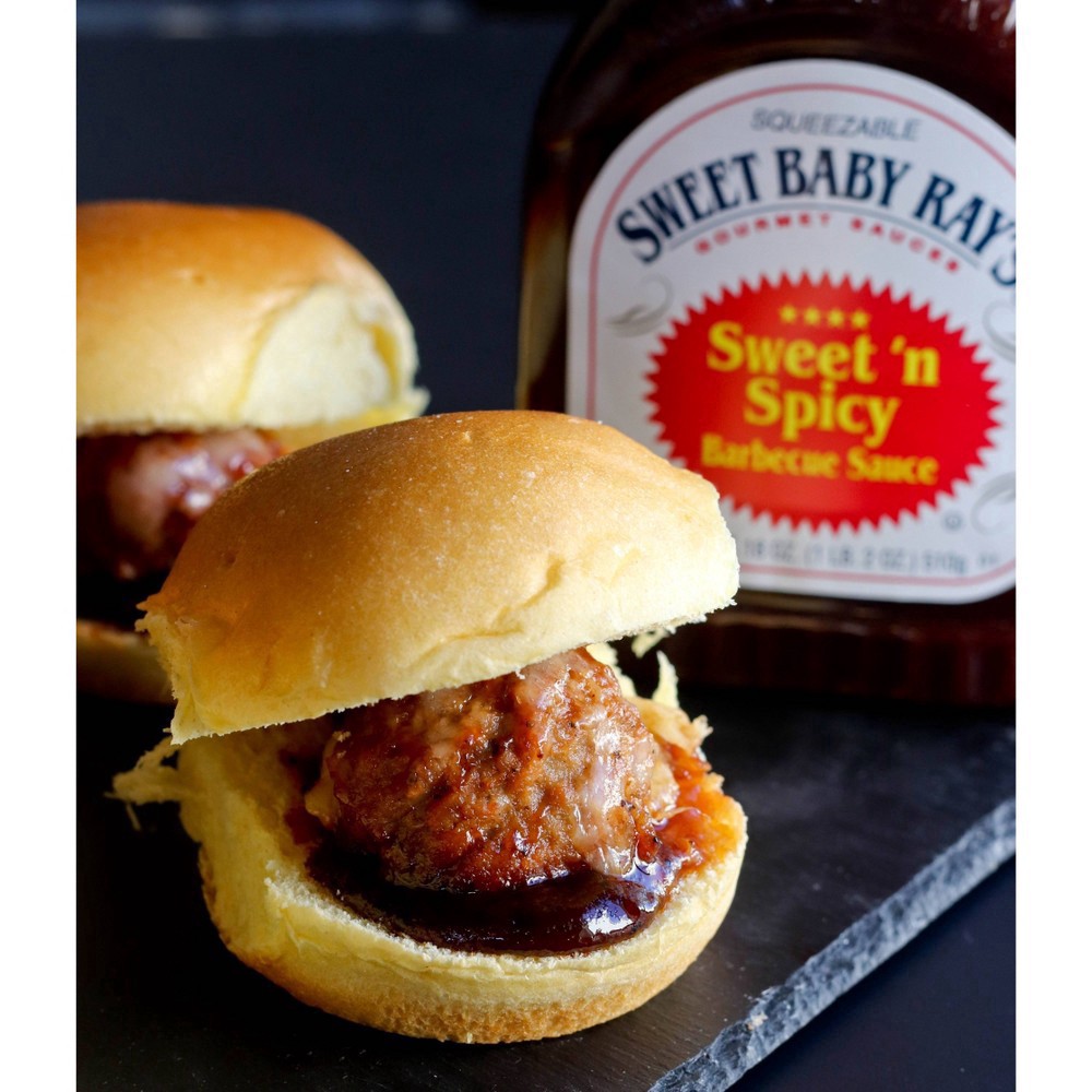 slide 3 of 4, Sweet Baby Ray's Sweet'n Spicy Barbecue Sauce - 28oz, 28 oz