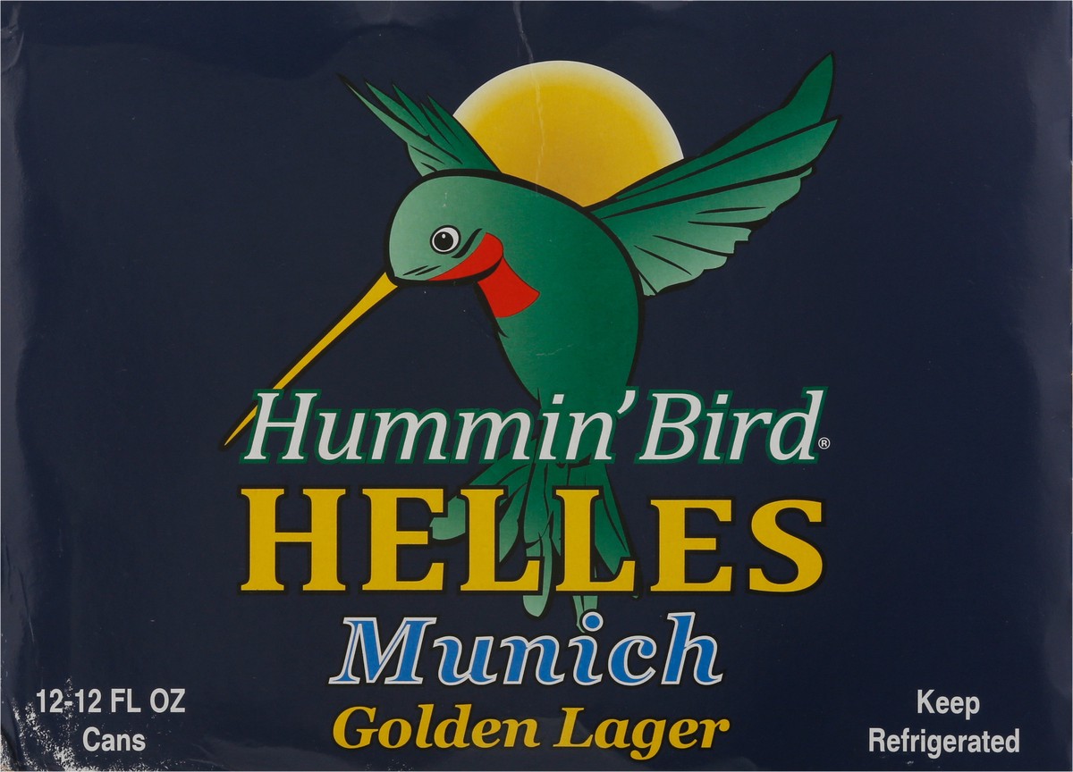 slide 6 of 9, Hummin' Bird Helles Golden Lager Munich Beer 12 - 12 fl oz Cans, 12 ct