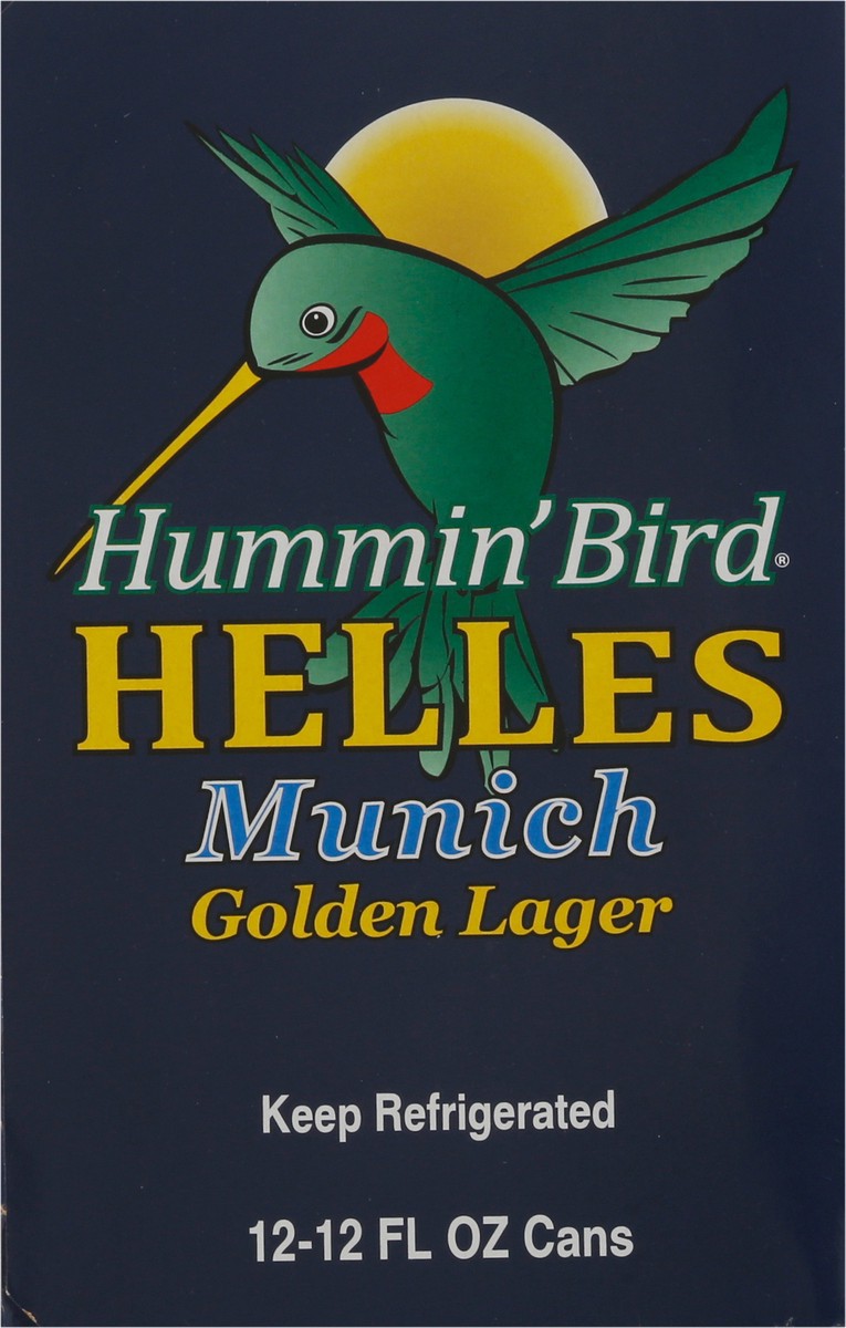 slide 7 of 9, Hummin' Bird Helles Golden Lager Munich Beer 12 - 12 fl oz Cans, 12 ct