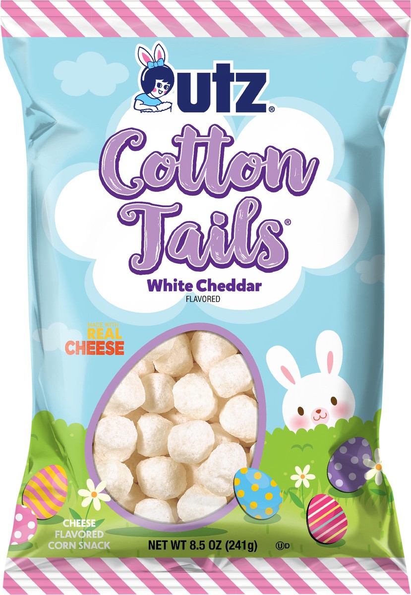 slide 2 of 7, Utz 8.5 oz Utz Cotton Tails White Cheddar Cheese Balls, 8.5 oz