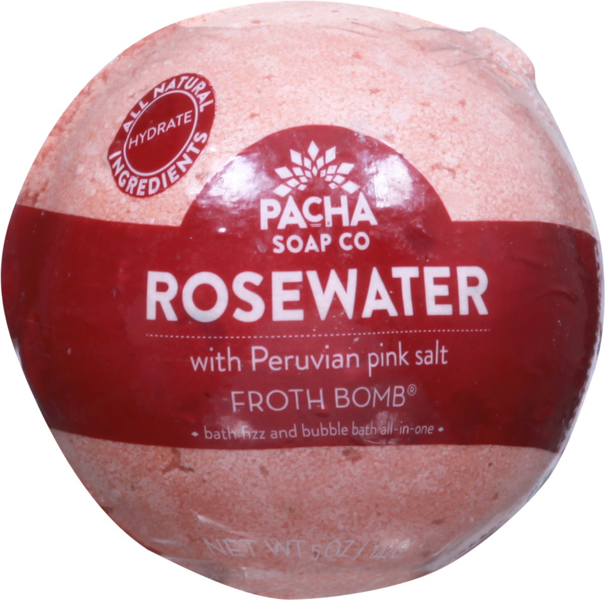 slide 2 of 12, Pacha Soap Co. Rosewater Froth Bomb, 1 ct