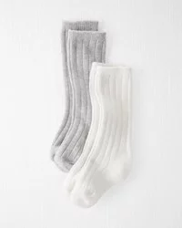 Littleplanet Baby 2-Pack Knee-High Socks Multi 3-12 months