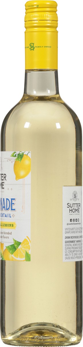 slide 7 of 9, Sutter Home Lemonade Wine Cocktail 750 ml, 750 ml