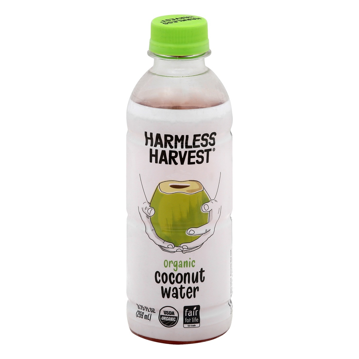 slide 1 of 1, Harmless Harvest Coconut Water, 8.75 fl oz