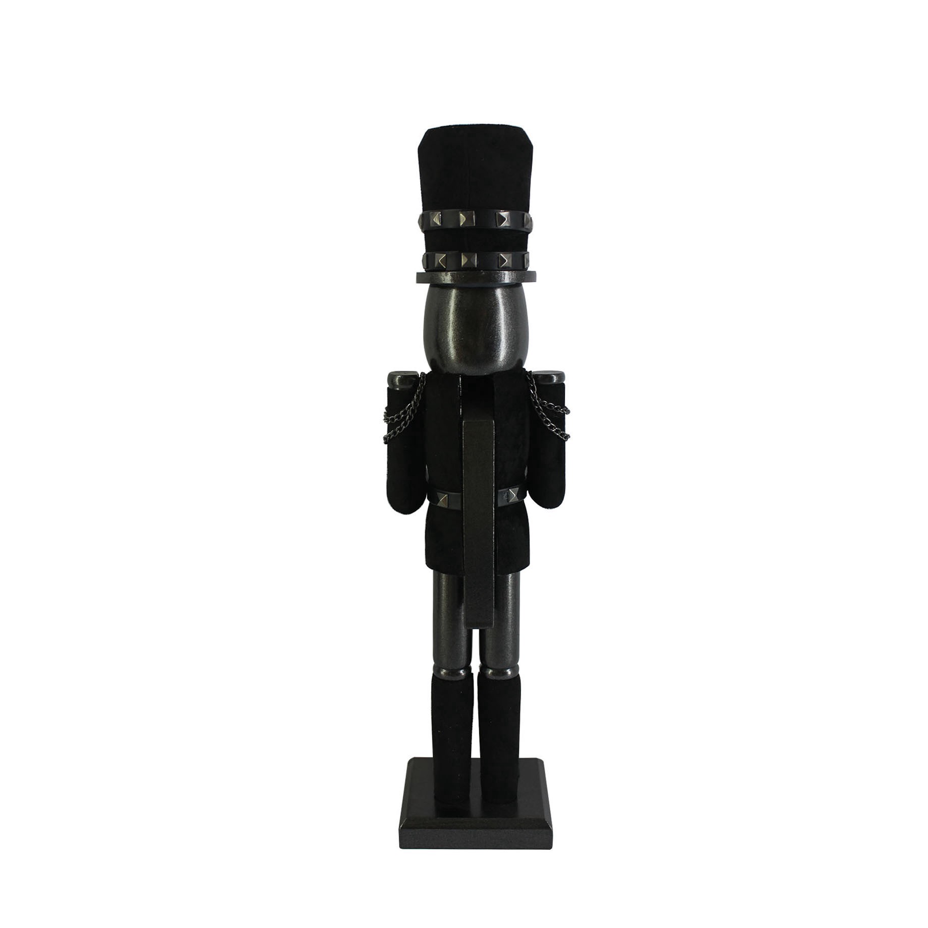 slide 4 of 5, 16" Black Wood Nutcracker With Drum By Ashland, 16 in