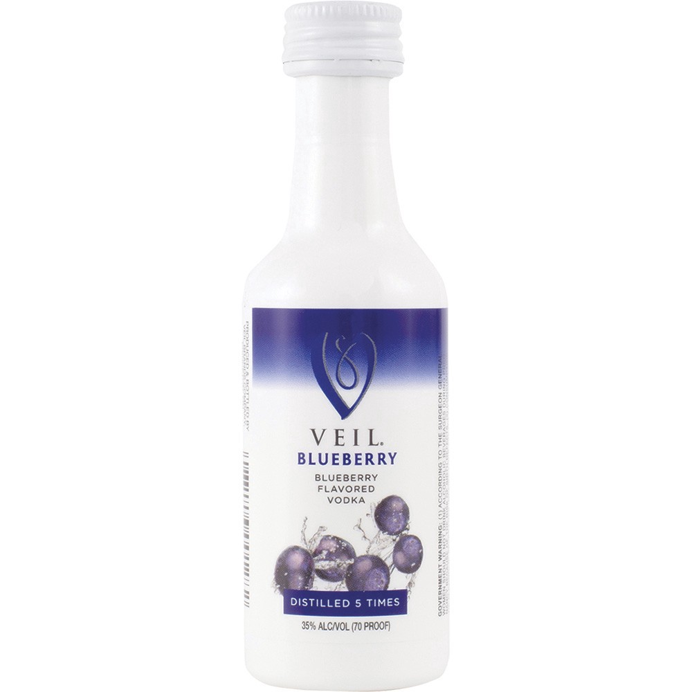 slide 1 of 1, Veil Blueberry Vodka, 50 ml