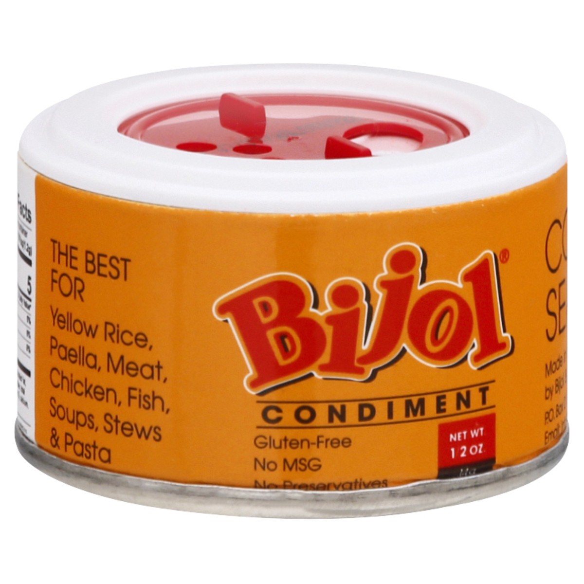 slide 3 of 13, Bijol Coloring & Seasoning Condiment 1.2 oz, 0.5 oz