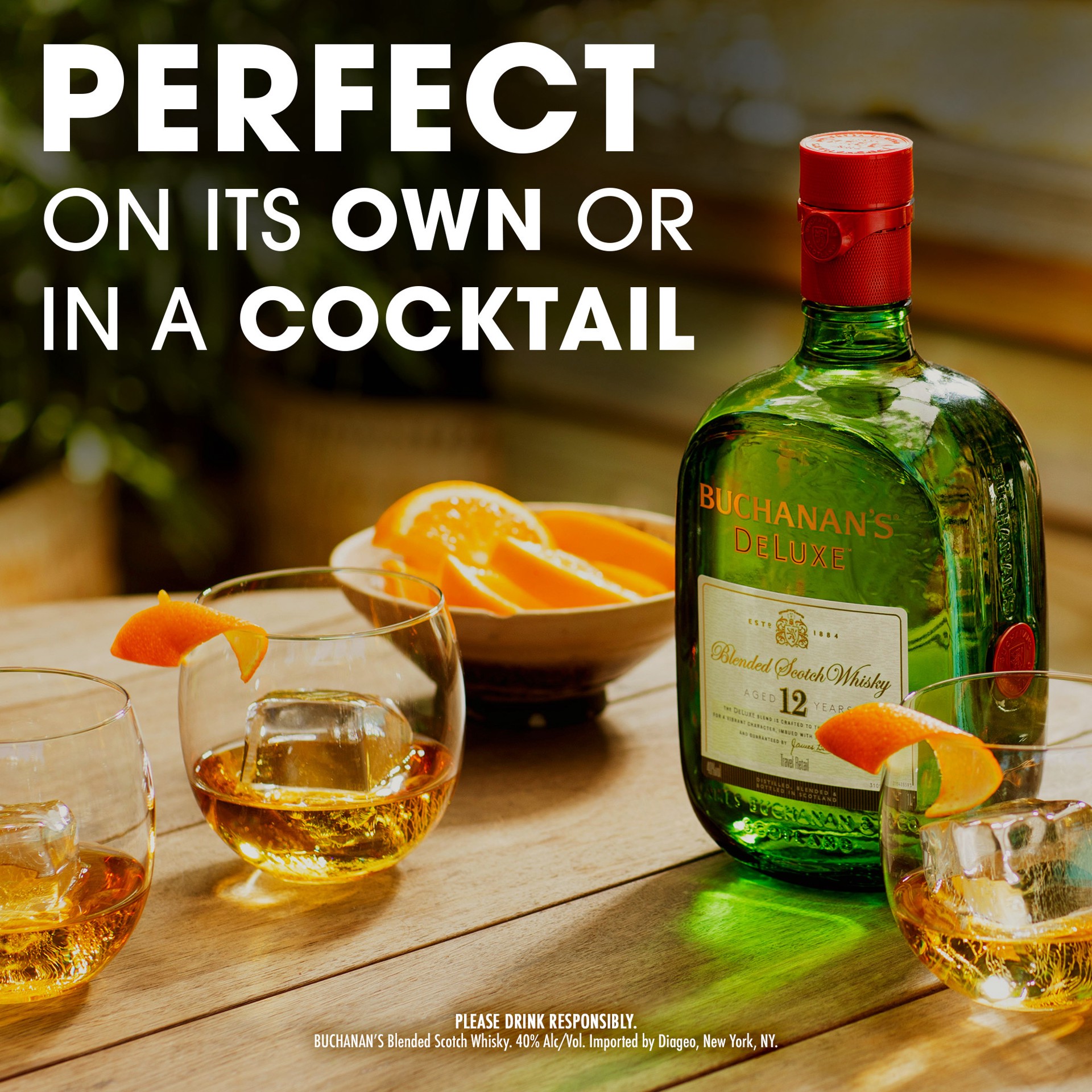 slide 2 of 6, Buchanans W Dominos Set, 750 ml