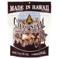 Chao Siam Fried Original Pork Snouts 2.0 oz