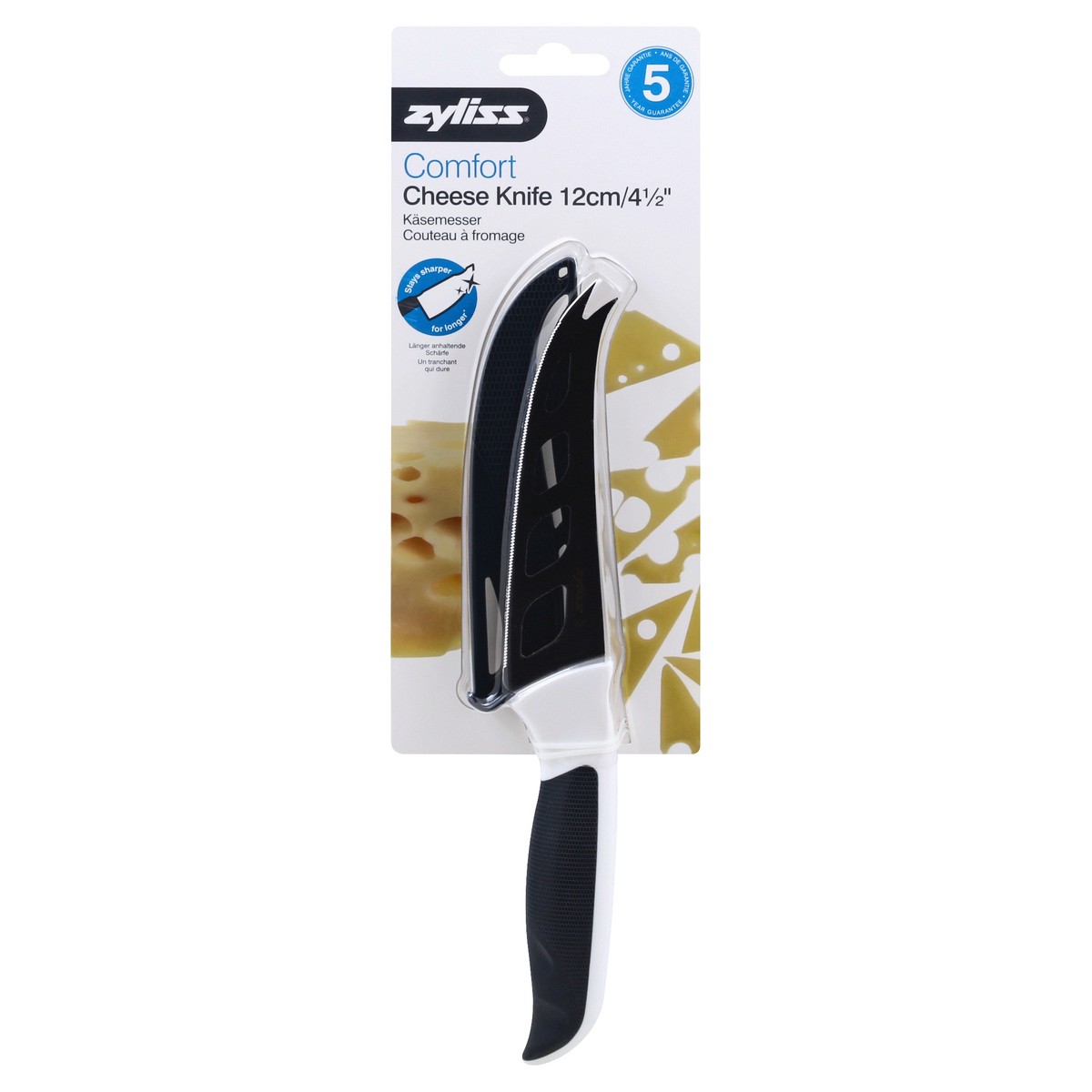 slide 3 of 11, Zyliss 4-1/2 Inches Comfort Cheese Knife 1 ea, 