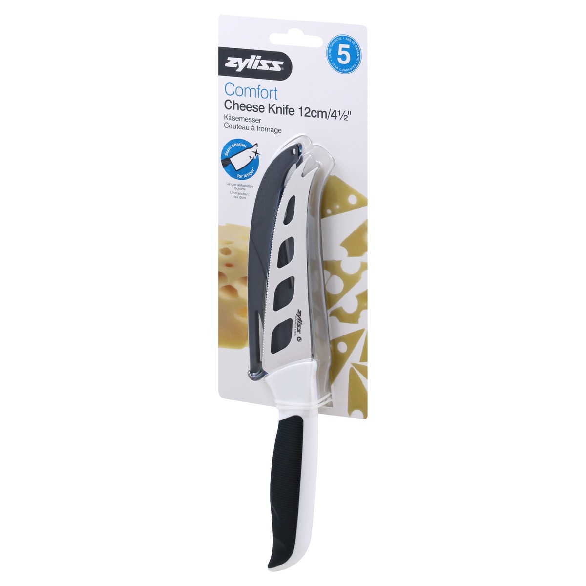 slide 5 of 11, Zyliss 4-1/2 Inches Comfort Cheese Knife 1 ea, 