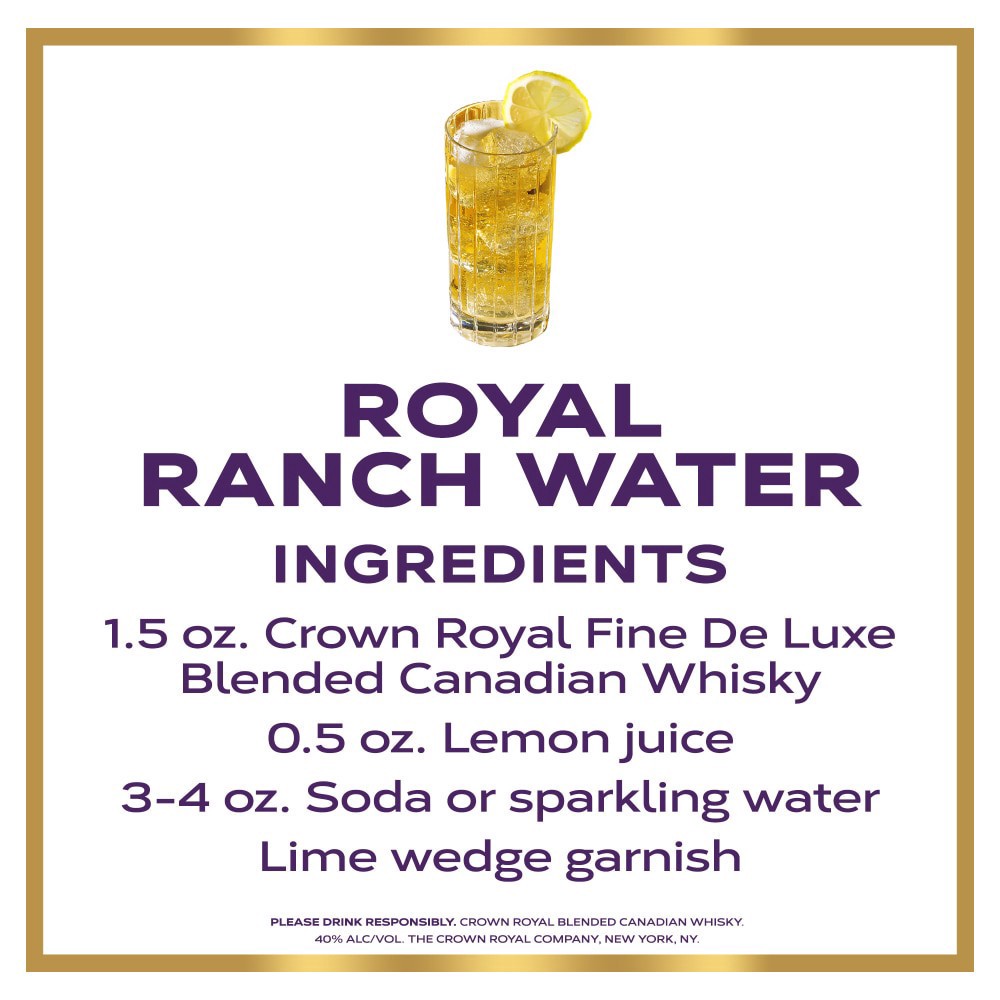 slide 4 of 6, Crown Royal Whisky - Canadian Whisky, 750 ml