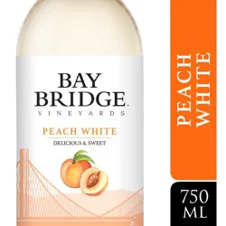 Bay Bridge Vineyards Peach White, White Wine, 750ml