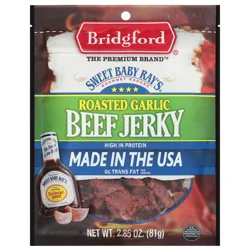 Bridgford Roasted Garlic Beef Jerky 2.85 oz