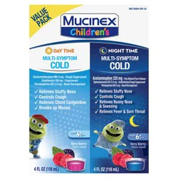 MUCINEX Children's Multi-Symptom Liquid - Day Night 6/(2x4) oz.