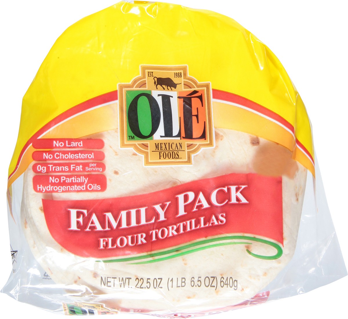 slide 6 of 9, Ole Flour Tortillas Family Pack 20 ea, 20 ct