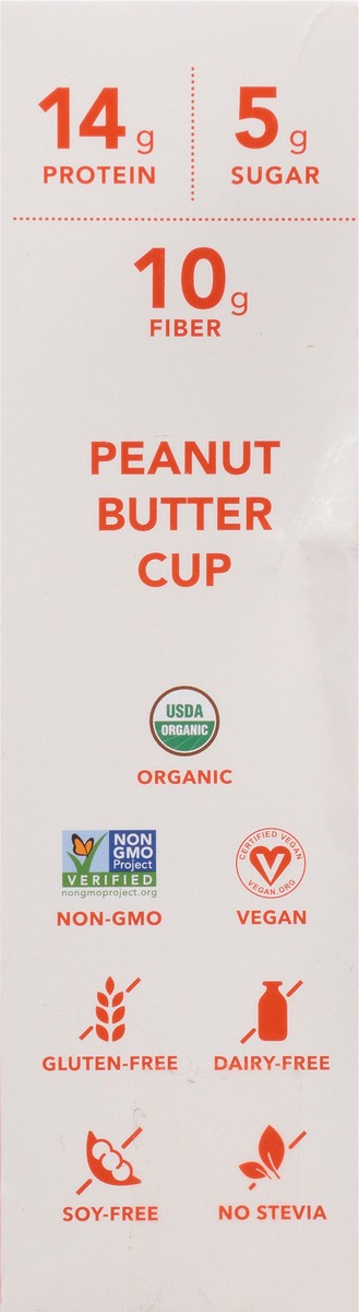 slide 5 of 13, Aloha Organic Peanut Butter Cup Protein Bars 5 - 1.98 oz Bars, 5 ct