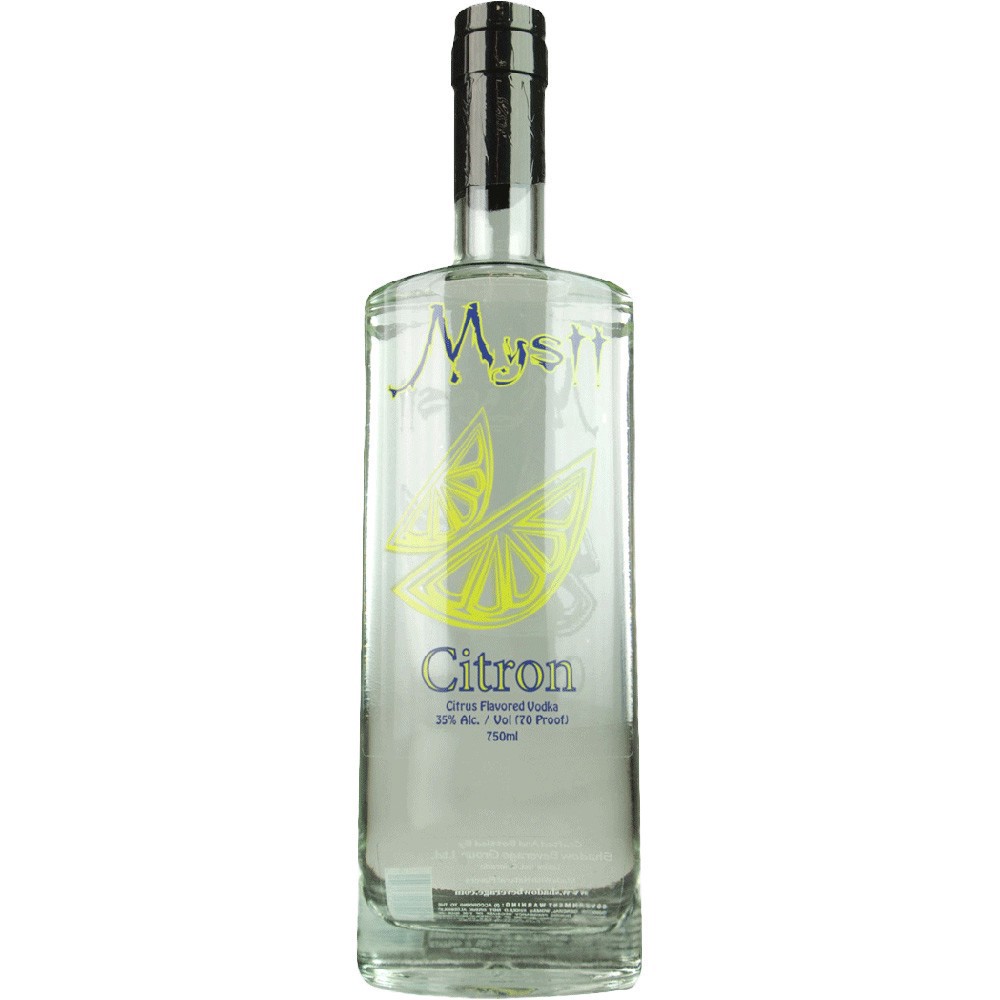 slide 1 of 1, Mystt Citron Vodka, 750 ml