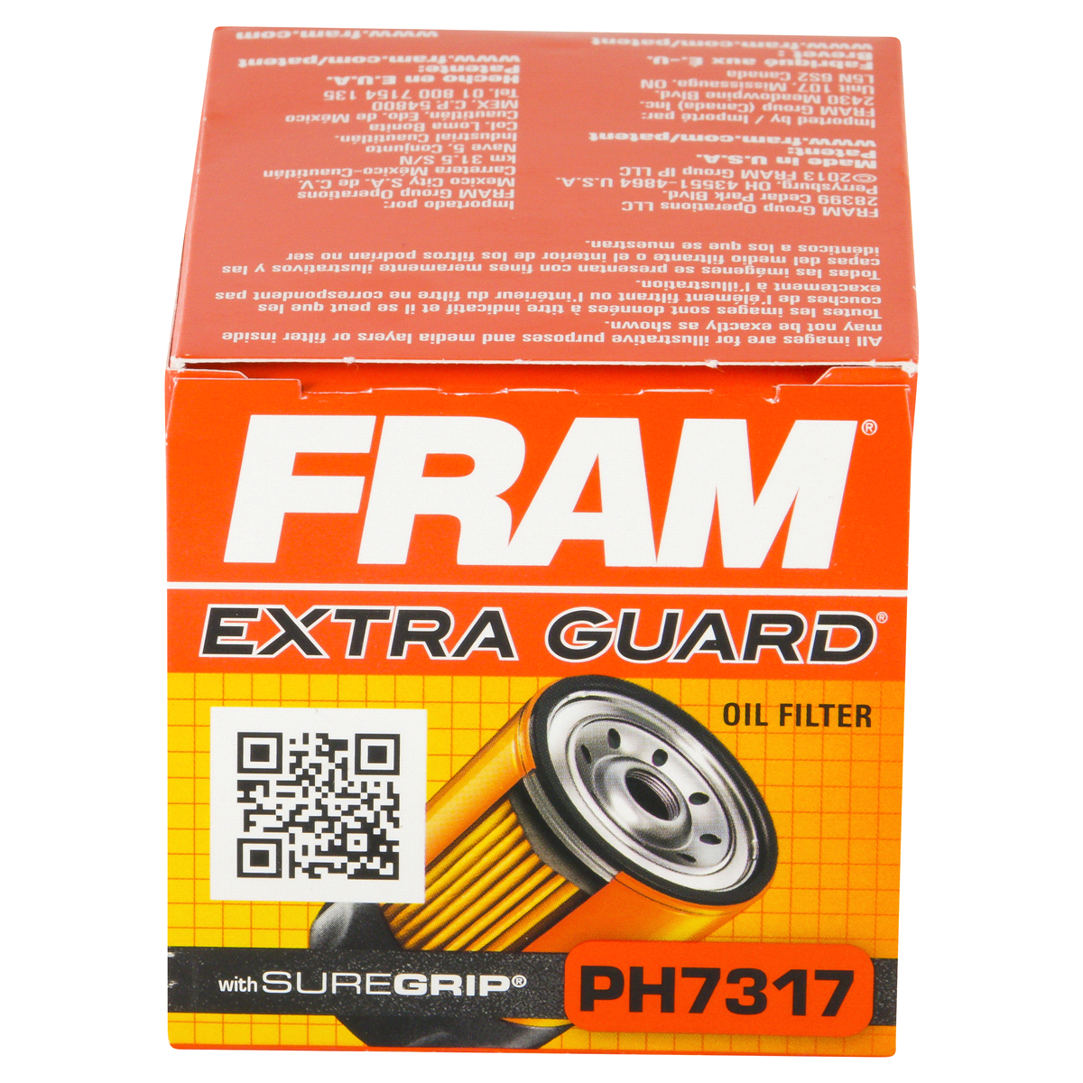 slide 5 of 6, Fram Extra Guard Oil Filter PH7317, 1 ct
