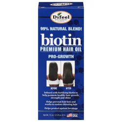 Difeel Pro-Growth Biotin Premium Hair Oil 2.5 fl oz