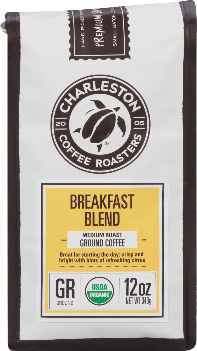 slide 9 of 12, Charleston Coffee Roasters Medium Roast Ground Breakfast Blend Coffee 12 oz, 12 oz