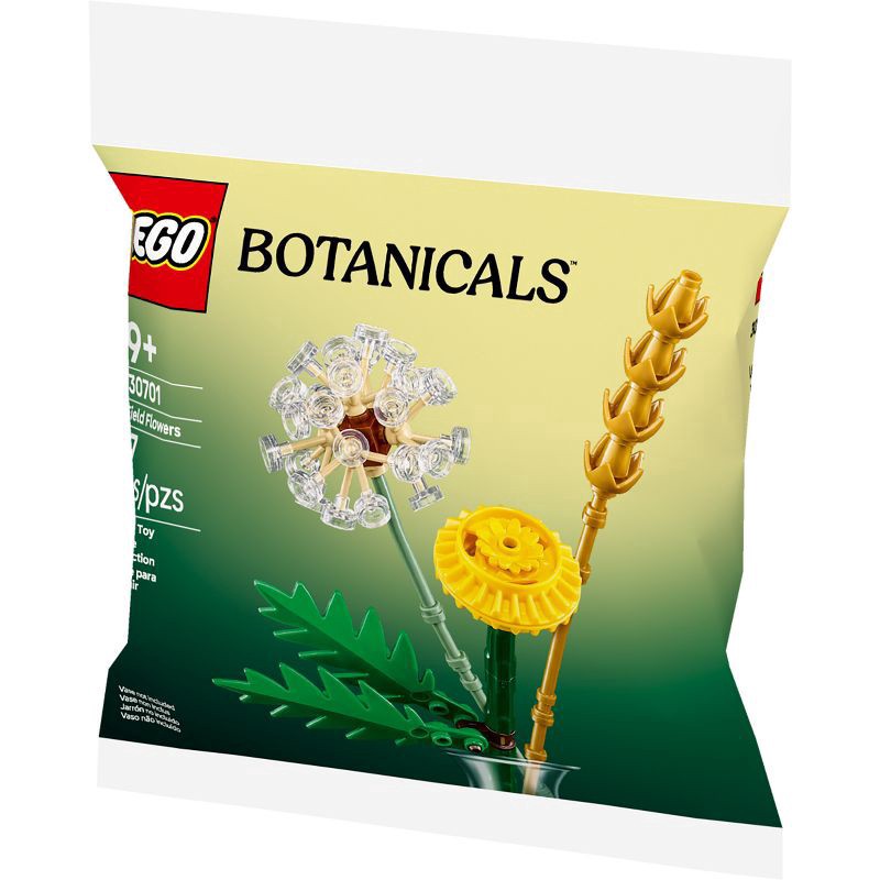 slide 4 of 5, LEGO Botanicals Field Flowers Building Kit 30701, 1 ct