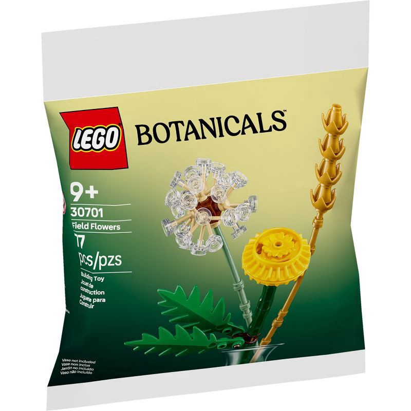 slide 1 of 5, LEGO Botanicals Field Flowers Building Kit 30701, 1 ct
