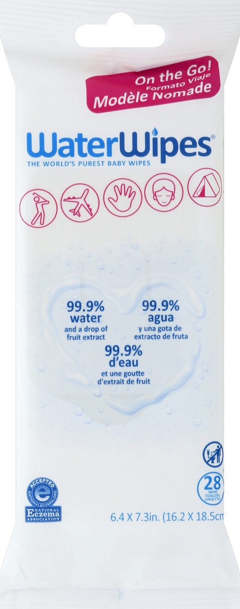 slide 5 of 6, WaterWipes Wipes, 28 ct