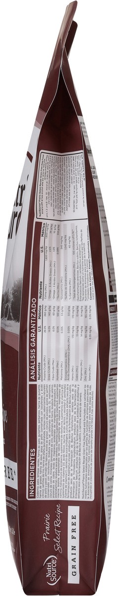 slide 8 of 15, NutriSource Grain Free All Life Stages Prairie Select Recipe with Quail & Duck Dog Food 12 lb, 192 oz
