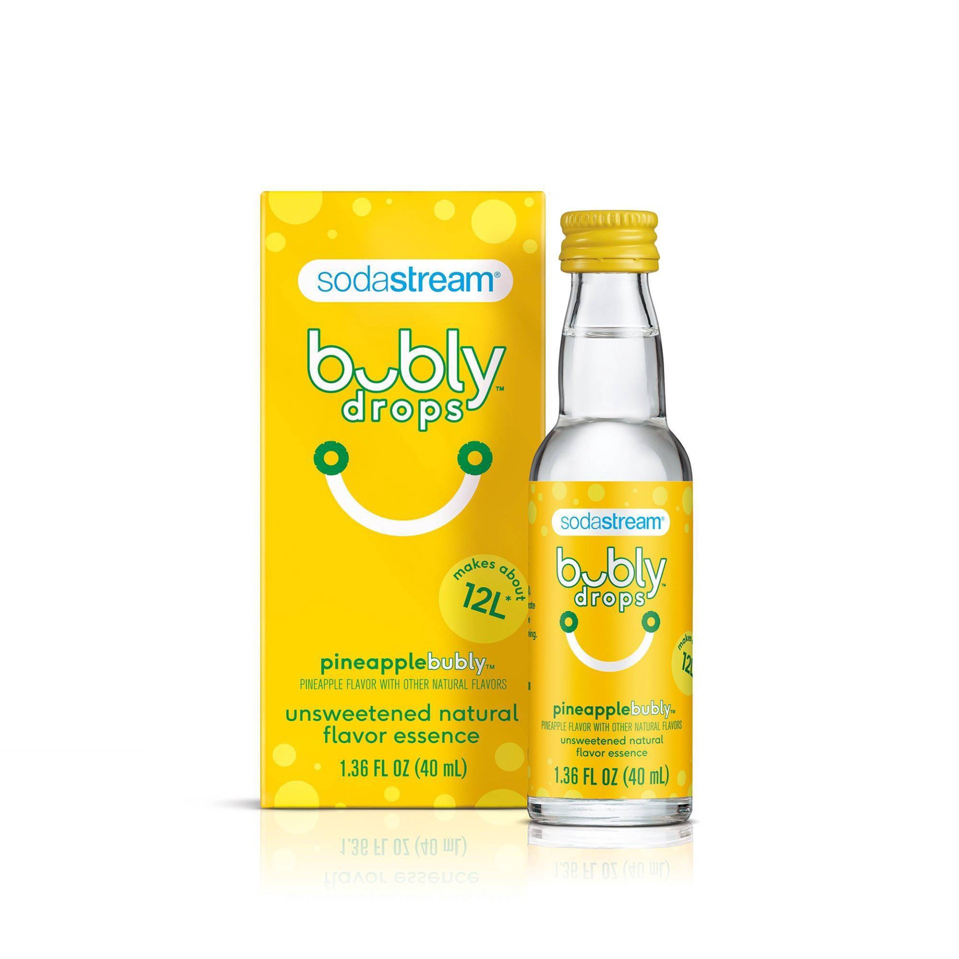 slide 1 of 3, SodaStream buby Pineapple Drops - 1.36 fl oz, 1.36 fl oz