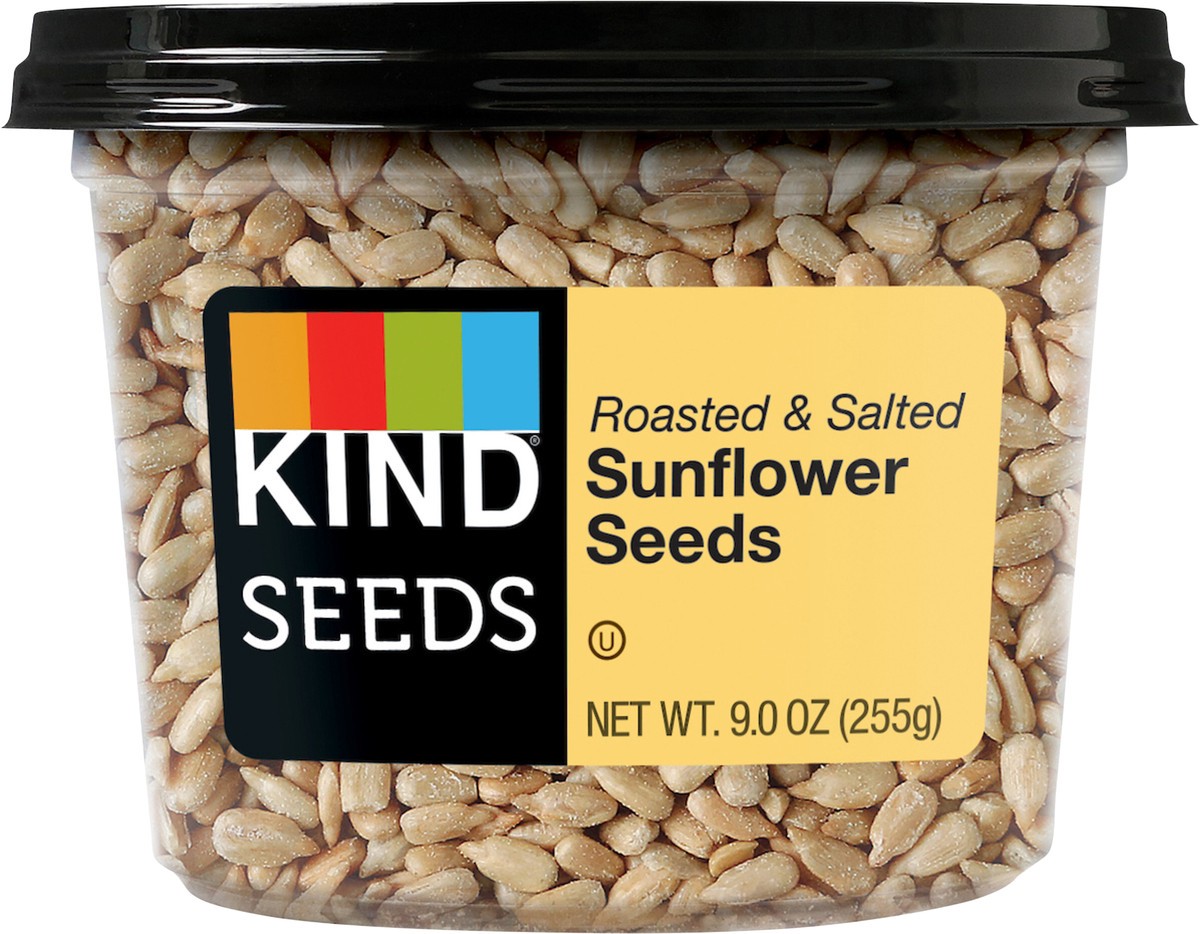 slide 3 of 4, KIND Roasted & Salted Sunflower Seeds, 9.0 OZ, 9 oz