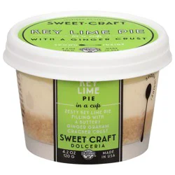 Sweet Craft Dolceria Key Lime Pie in a Cup 4.2 oz