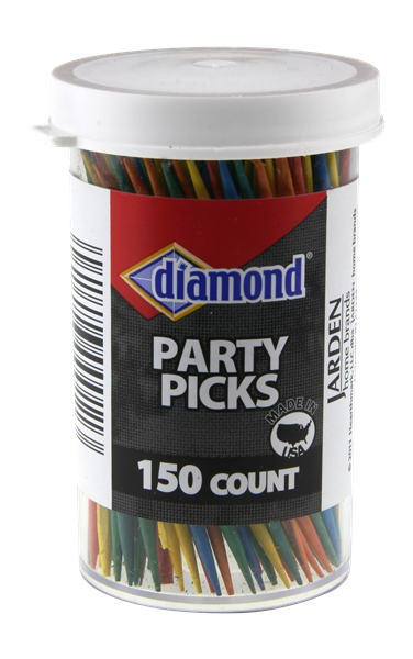 slide 1 of 1, Diamond Party Picks, 150 ct