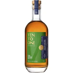 Ten To One Five Origins Rum