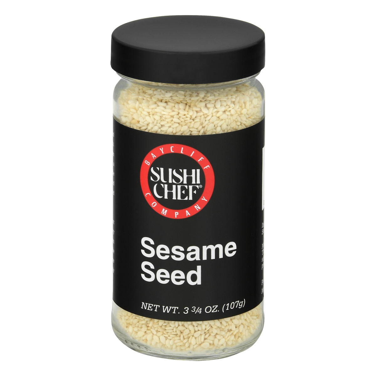 slide 1 of 3, Sushi Chef White Sesame Seeds, 3.75 oz