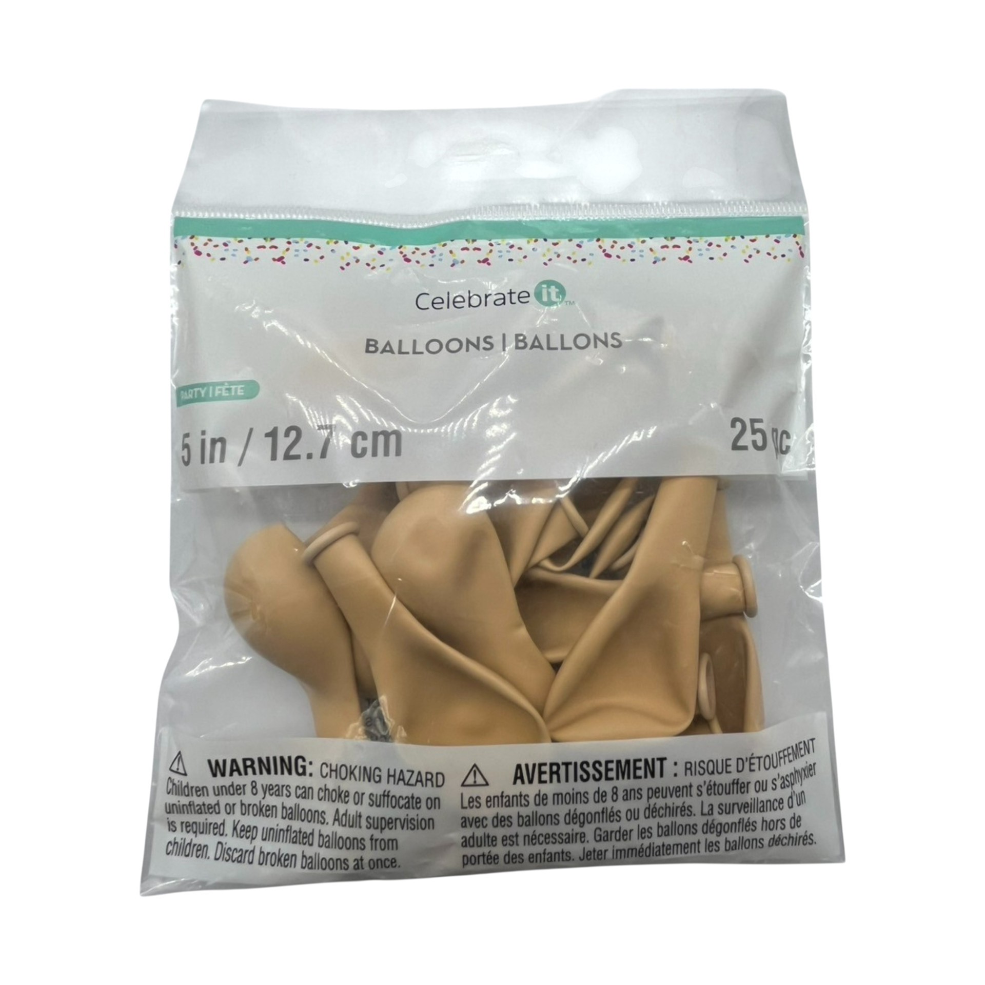 slide 2 of 3, 5" Solid Latex Balloons, 25ct. By Celebrate It, 25 ct