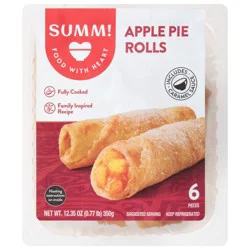 SUMM! Apple Pie Rolls with Caramel Sauce 12.35 oz