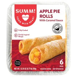 Summ! Apple Pie Rolls with Caramel Sauce 12.35 oz